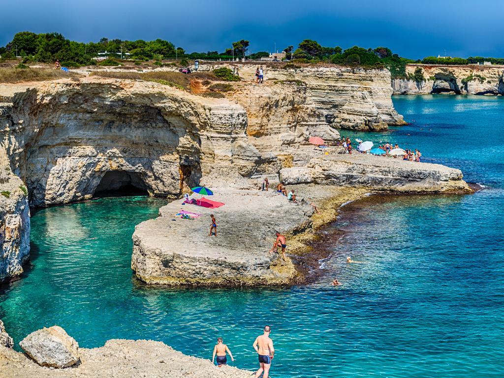 Luxury Beach Villa Puglia Italy Pulsano Exteriér fotografie